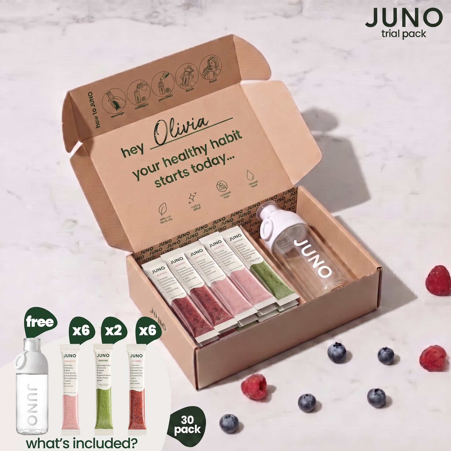 JUNO Smoothies Trial Pack