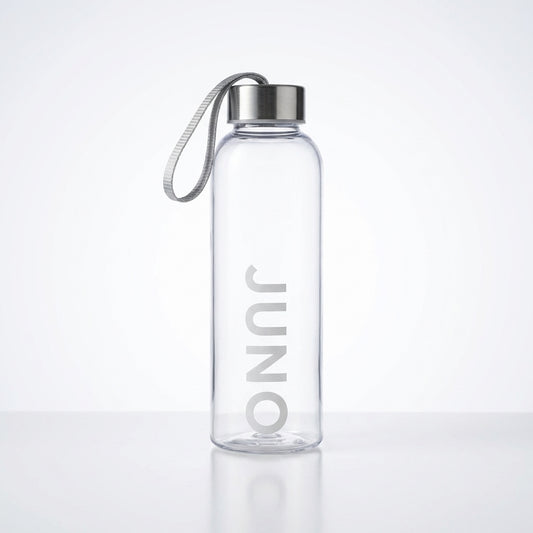 JUNO Glass Shaker Bottle