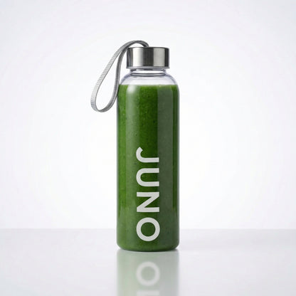 JUNO Glass Shaker Bottle